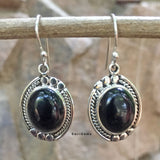 Black Onyx 925 Sterling Silver Earring