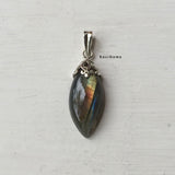 Labradorite Sterling Silver Pendant