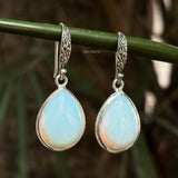 Opalite Teardrop Sterling Silver Earring