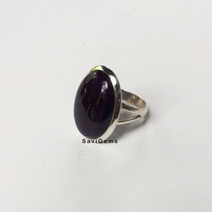 Amethyst Sterling Silver Ring